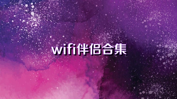 wifi伴侣合集