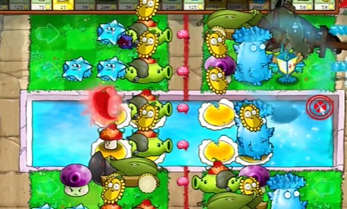 PVZ杂交版益智模式过关斩僵通关流程分享