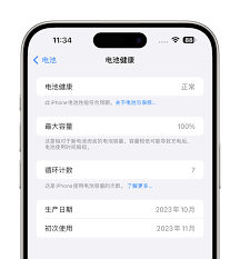 如何在iOS 17.4中查看旧iPhone的电池循环次数