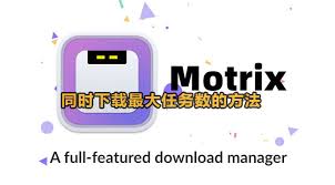 Motrix如何设置同时下载的最大任务数量