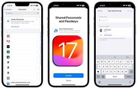 iOS17中如何使用iCloud密码管理共享账户密码