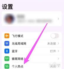 iPad如何连接手机热点