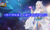 想不想修真巫器的作用是什么