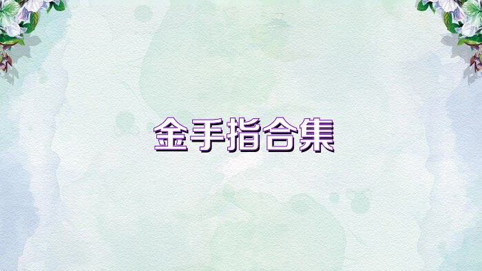 金手指合集