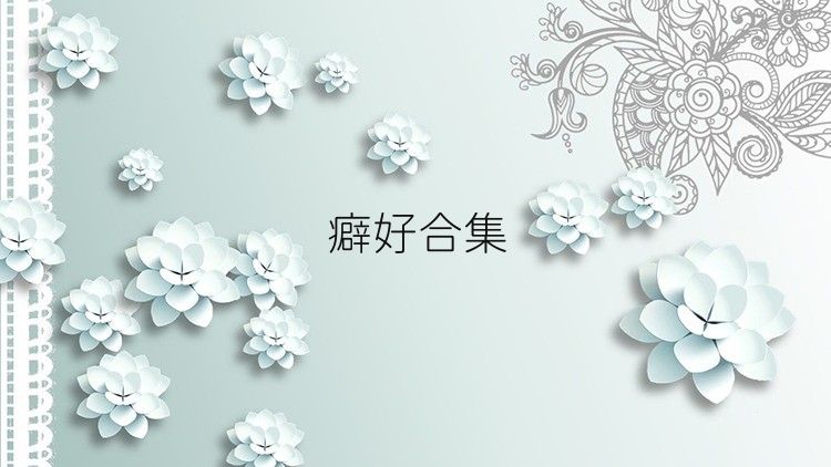癖好合集