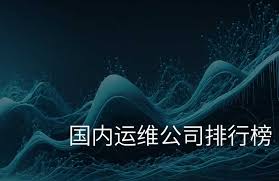 2024網(wǎng)絡(luò)自動化運維平臺有哪些