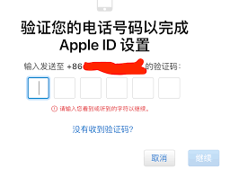 蘋果手機(jī)ID無法注冊(cè)