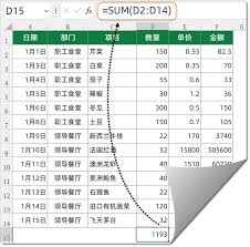 excel求和函數(shù)怎么用