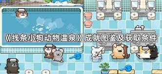線條小狗動(dòng)物溫泉如何完成成就