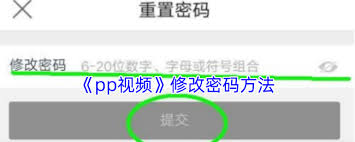 pp視頻更改密碼步驟