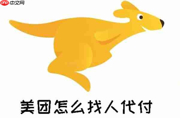 美團(tuán)如何找人代付