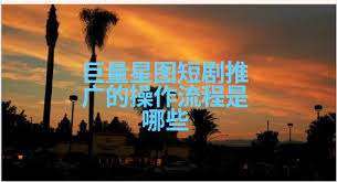 抖音巨量星圖短劇推廣流程詳解