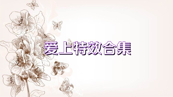愛上特效合集