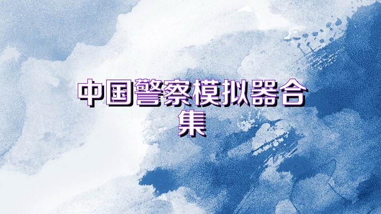 中國警察模擬器合集
