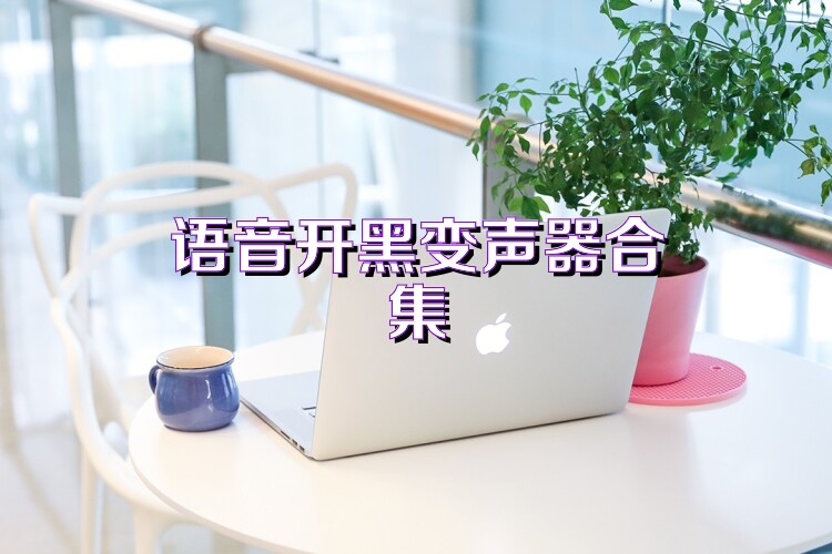 語(yǔ)音開黑變聲器合集